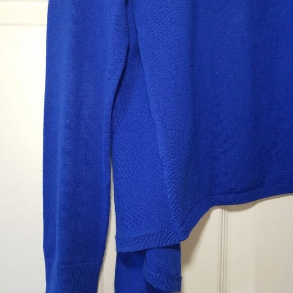 a.n.a. draped open-front cardigan asymmetrical stretch log sleeves - Picture 5 of 10